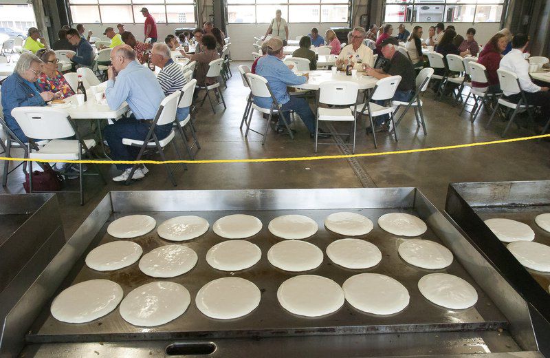 Annual Rotary Pancake Fry is today